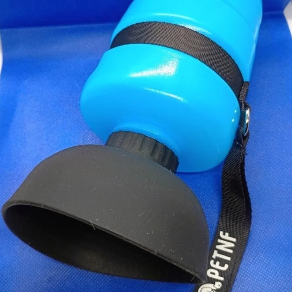 Blue Portable Dog Water Bottle
